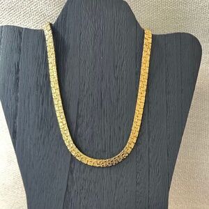 ✨ Golden Nugget Style Vintage Necklace & Bracelet Set ✨